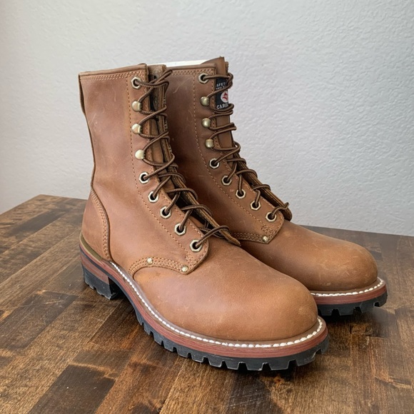 small steel toe boots